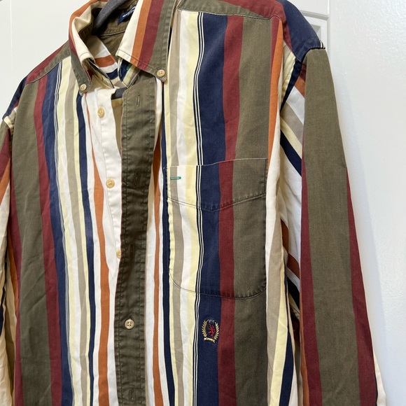 Vintage Striped Tommy Hilfiger Button Up - Picture 2 of 6